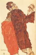 Egon Schiele The Truth Unveiled oil